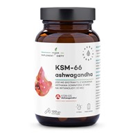 ASWAGANDHA, KSM-66 Korzeń 200 mg, kapsułki 120 szt.