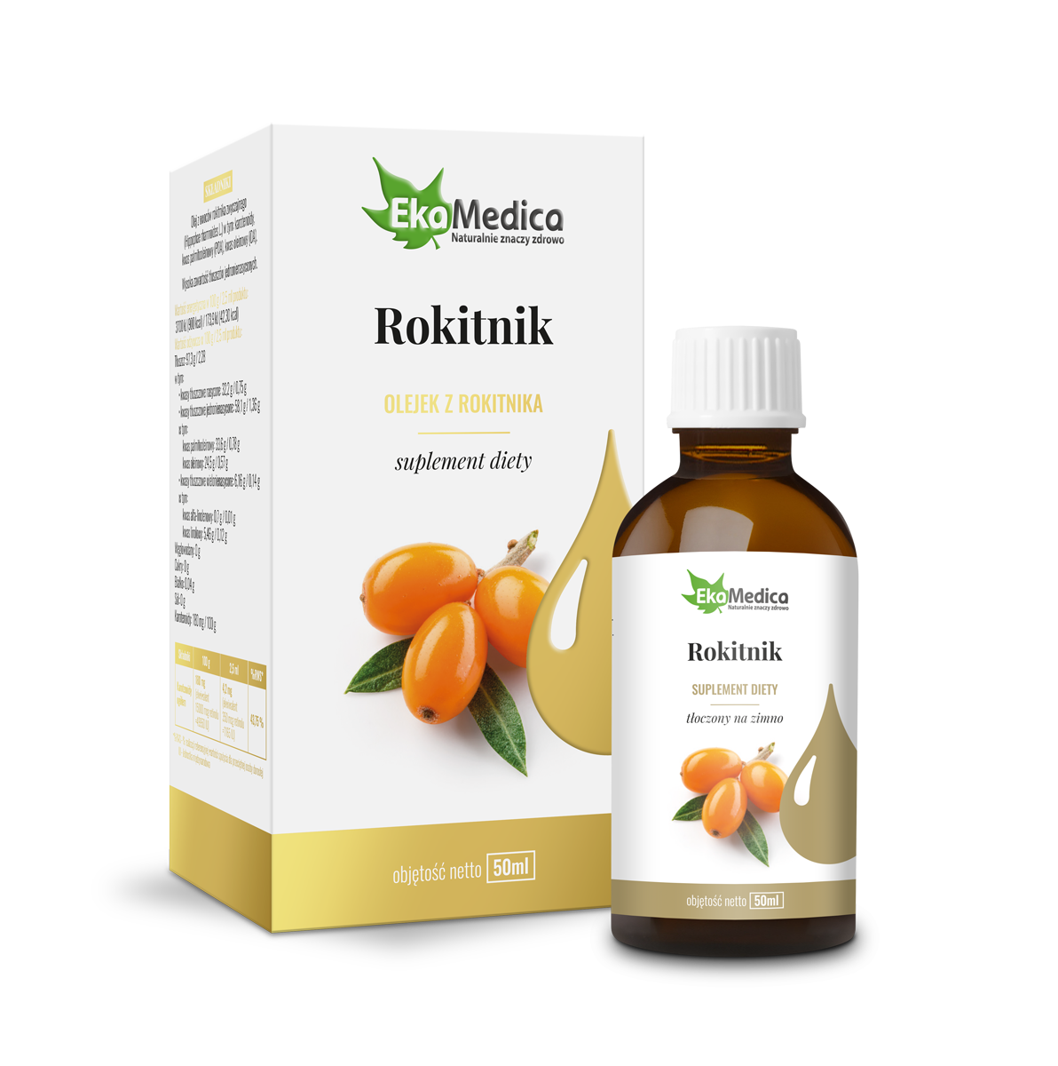 OLEJ ROKITNIKOWY 50ml  100%