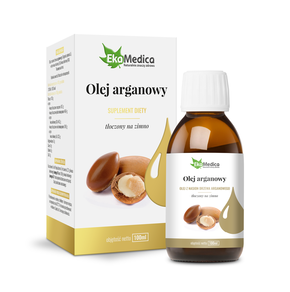 OLEJ ARGANOWY 100ml   100%