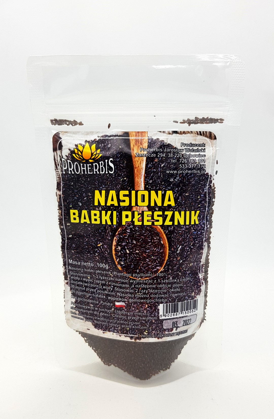 NASIONA BABKI PŁESZNIK 100g