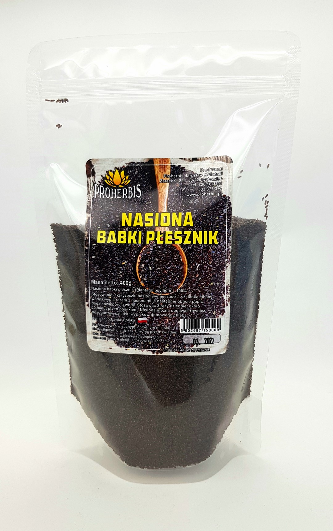 NASIONA BABKI PŁESZNIK 400g
