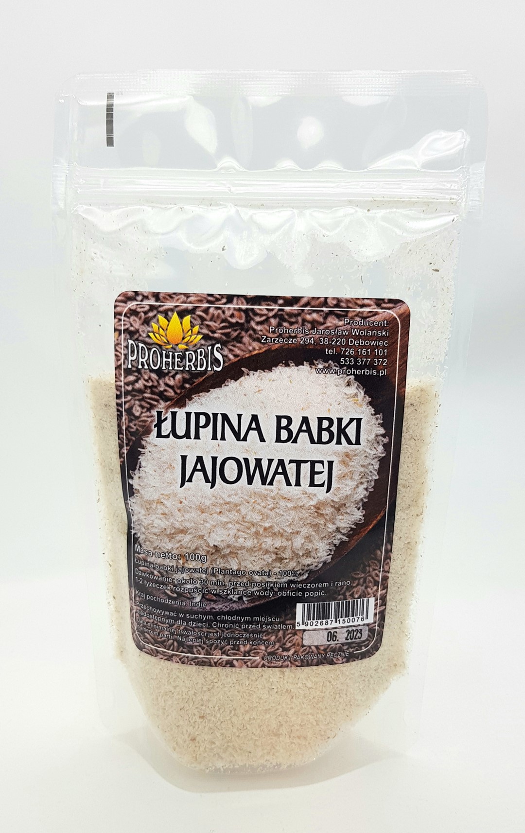 BABKA JAJOWATA łupina 100g