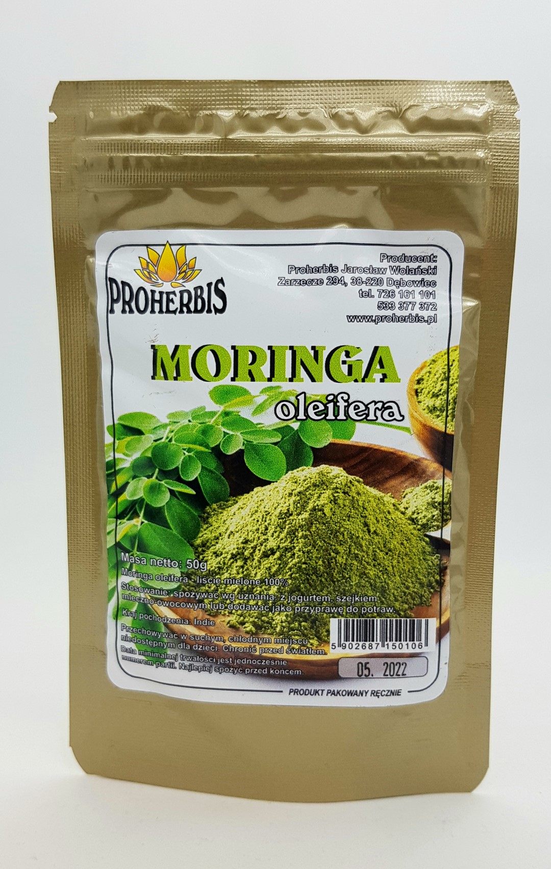 MORINGA OLEIFERA (mielona) 50g