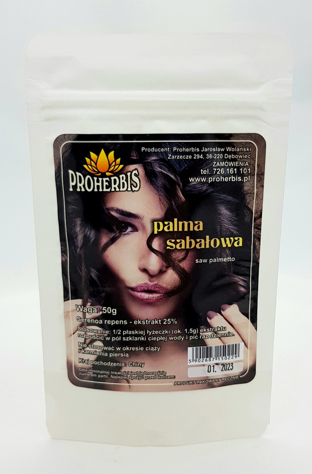 PALMA SABAŁOWA (ekstrakt 25%) 50g