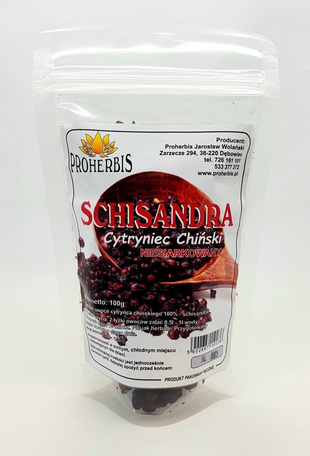 CYTRYNIEC CHIŃSKI (schisandra) 100g