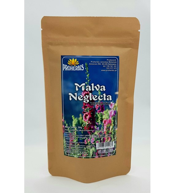 MALVA NEGLECTA (ślaz zaniedbany) 50g
