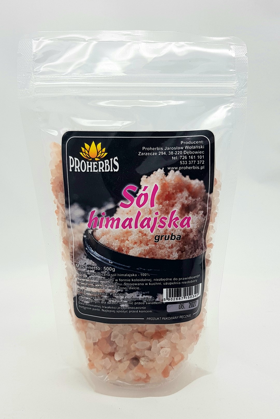 SÓL HIMALAJSKA gruba 500g