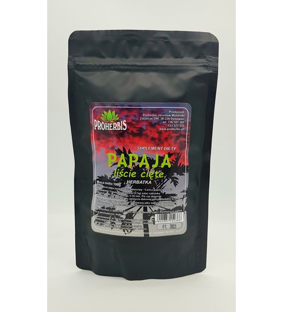 LIŚCIE PAPAI cięte 100 g