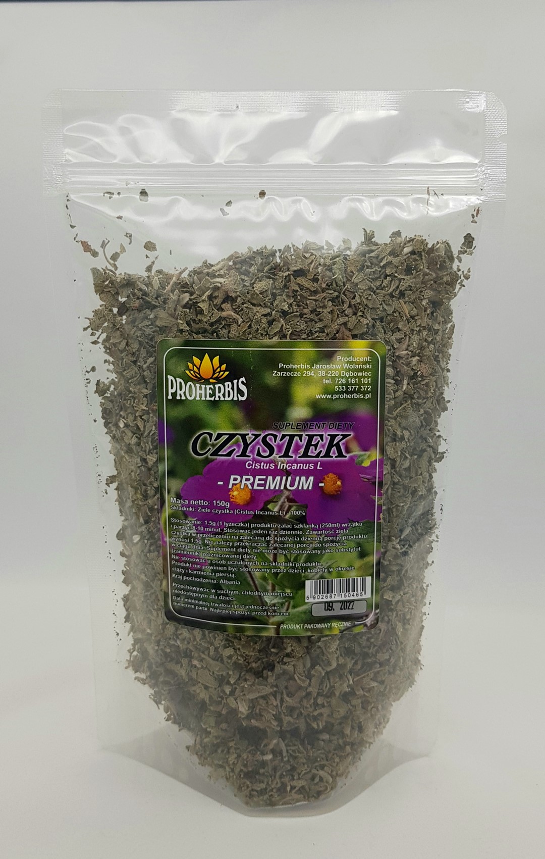 CZYSTEK albański 150g