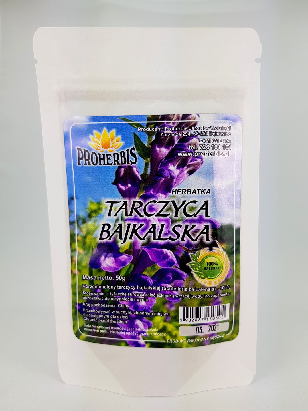 TARCZYCA BAJKALSKA 50g