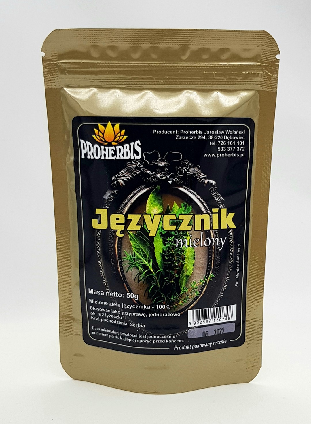 JĘZYCZNIK mielony 50g