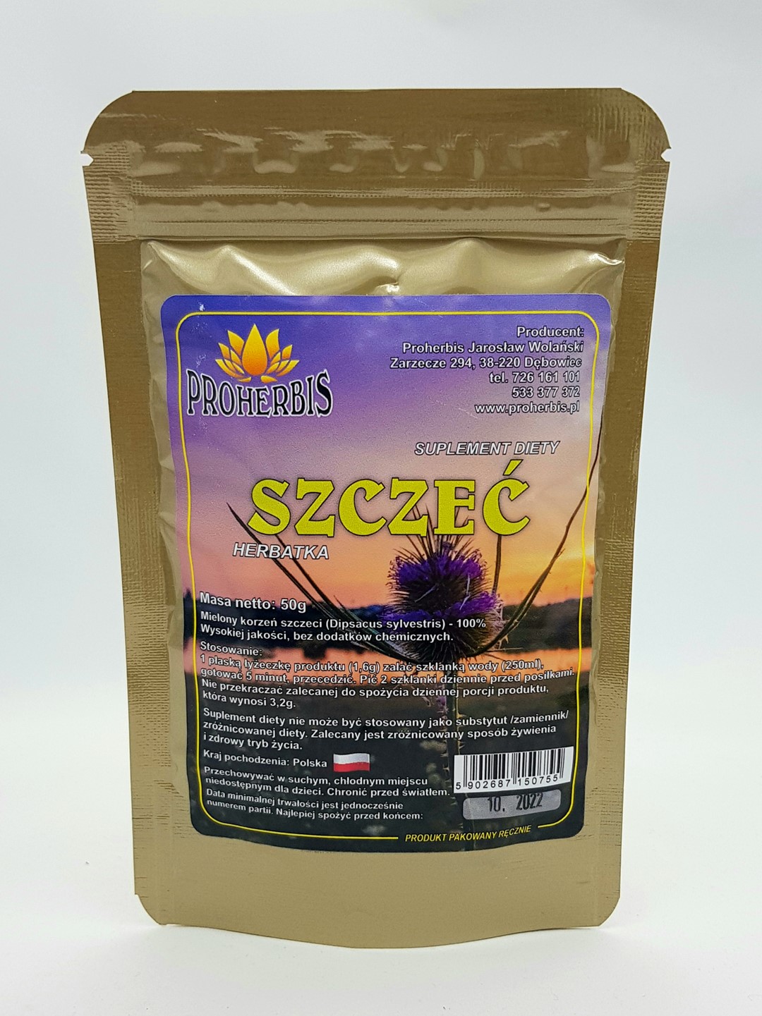 SZCZEĆ POSPOLITA korzeń mielony 50g