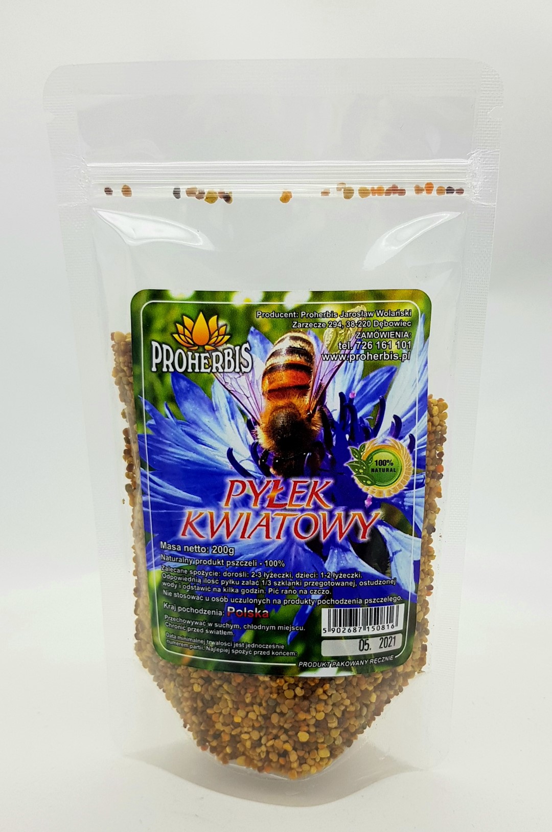 PYŁEK PSZCZELI (polski) 200g