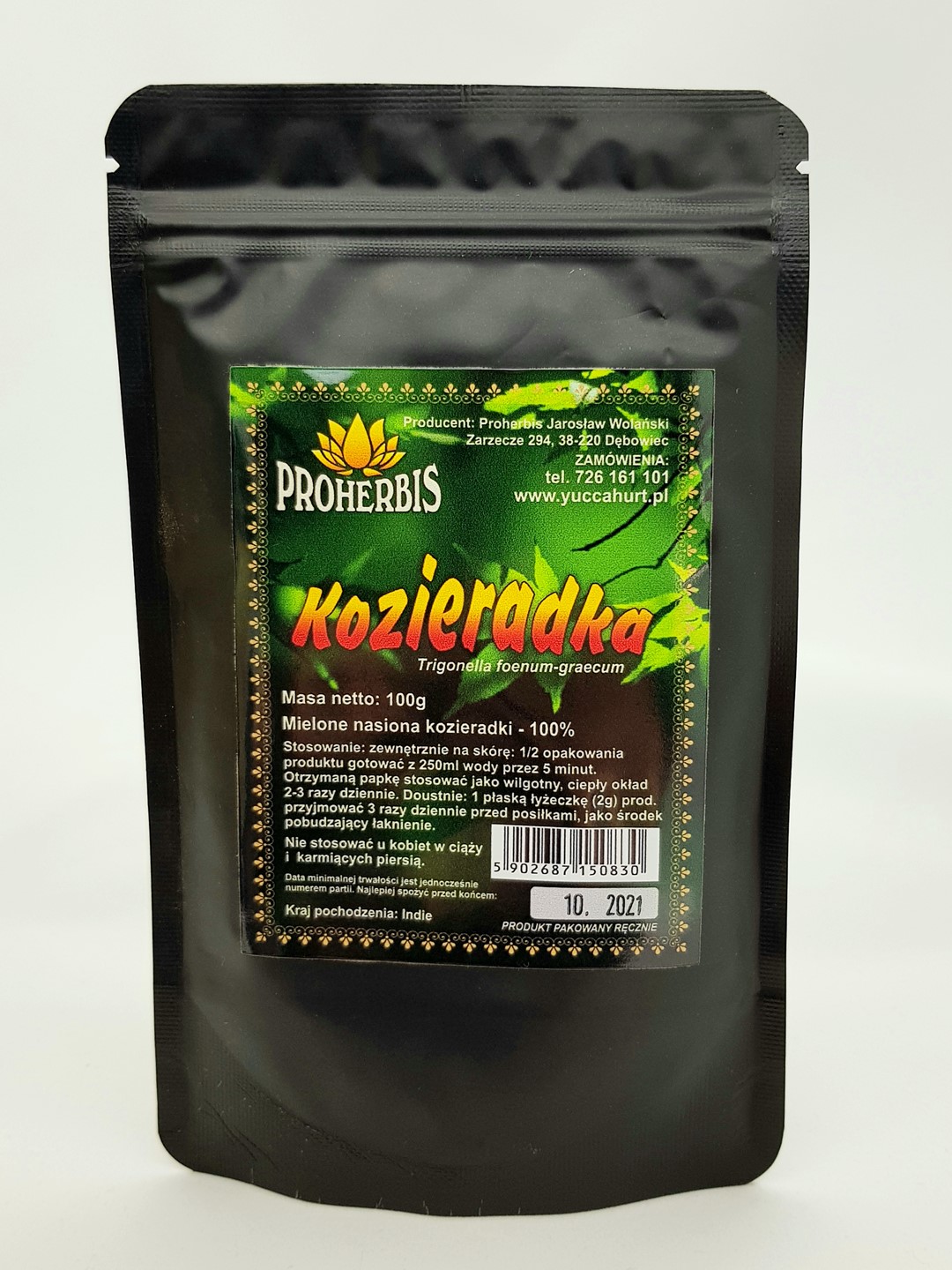 KOZIERADKA MIELONA 100 g