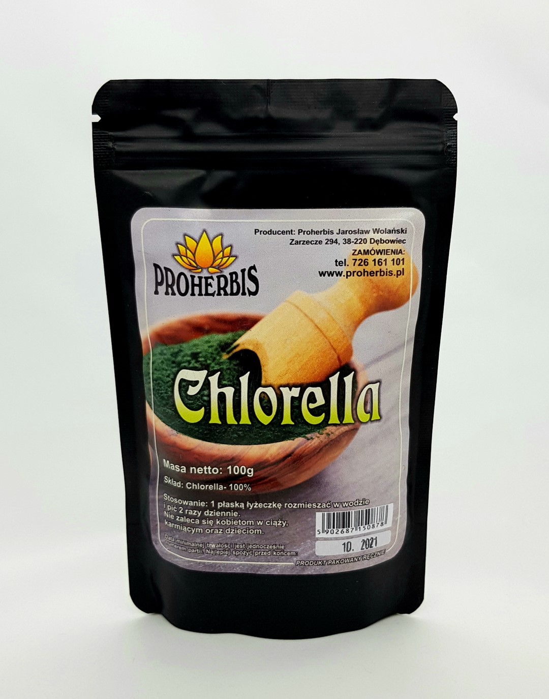 CHLORELLA proszek 100g