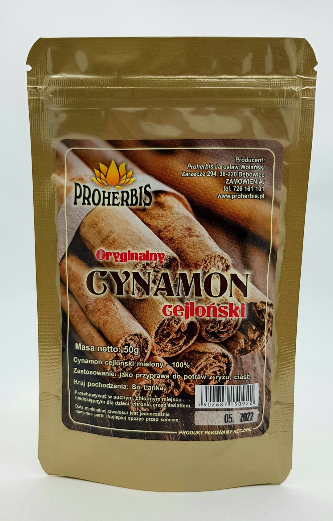 CYNAMON CEJLOŃSKI 50g