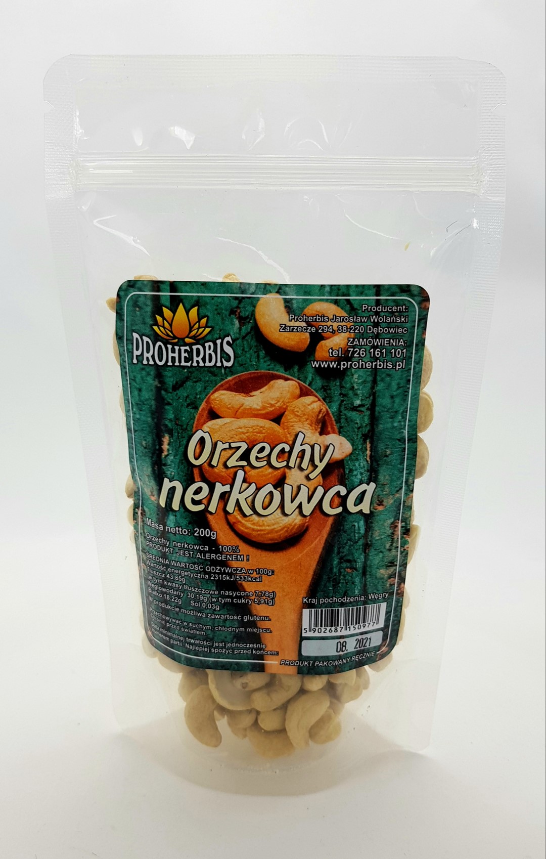 ORZECHY NERKOWCA 200g
