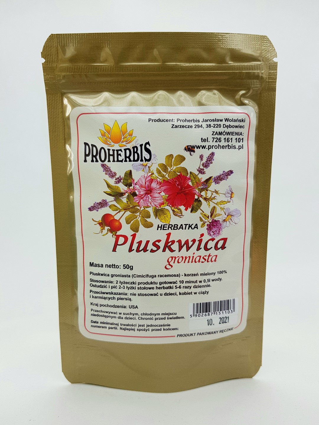 PLUSKWICA GRONIASTA 50g