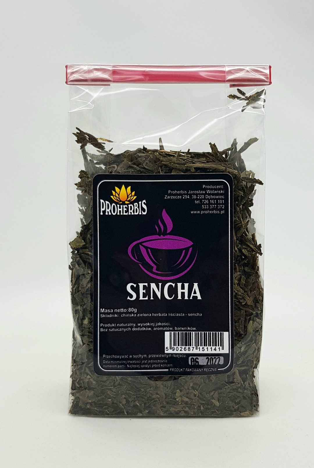 Herbata ZIELONA SENCHA 80g