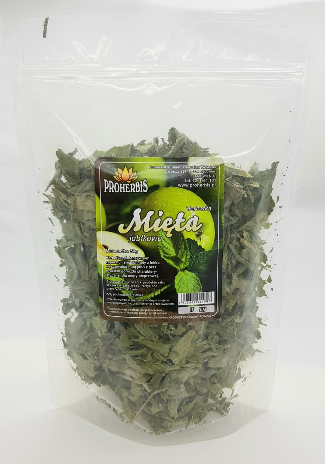 MIĘTA JABŁKOWA 50g