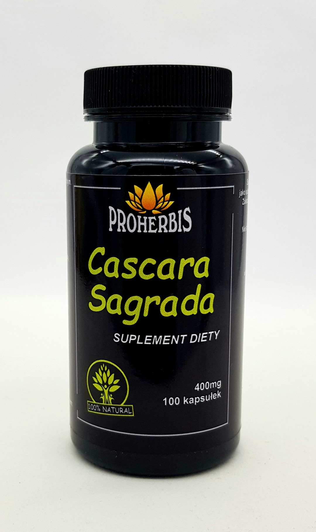 CASCARA SAGRADA 100 kapsułek