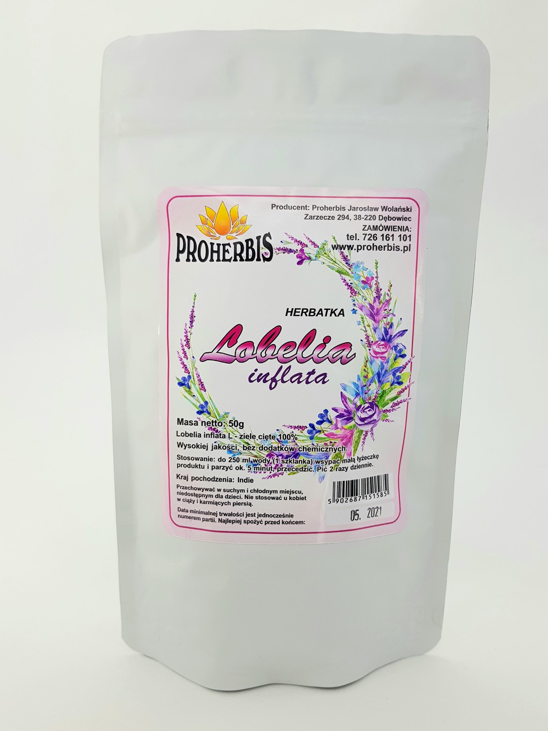 LOBELIA INFLATA (ROZDĘTA) 50g