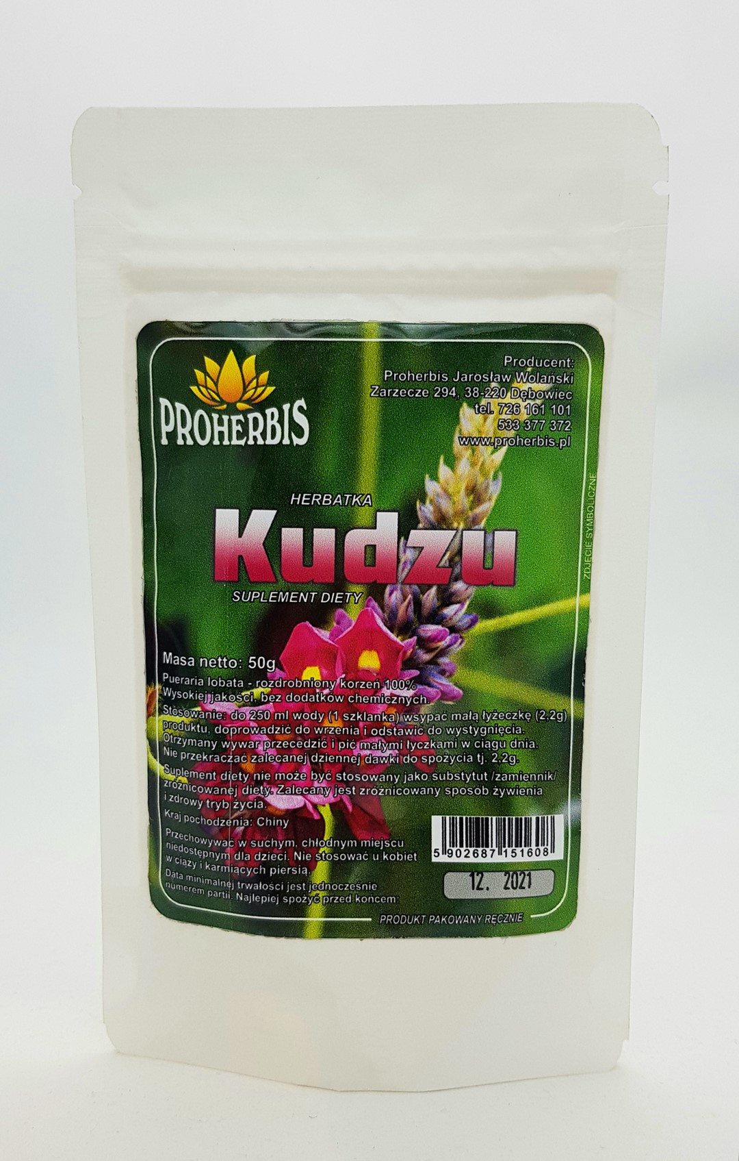 KUDZU korzeń cięty 50g
