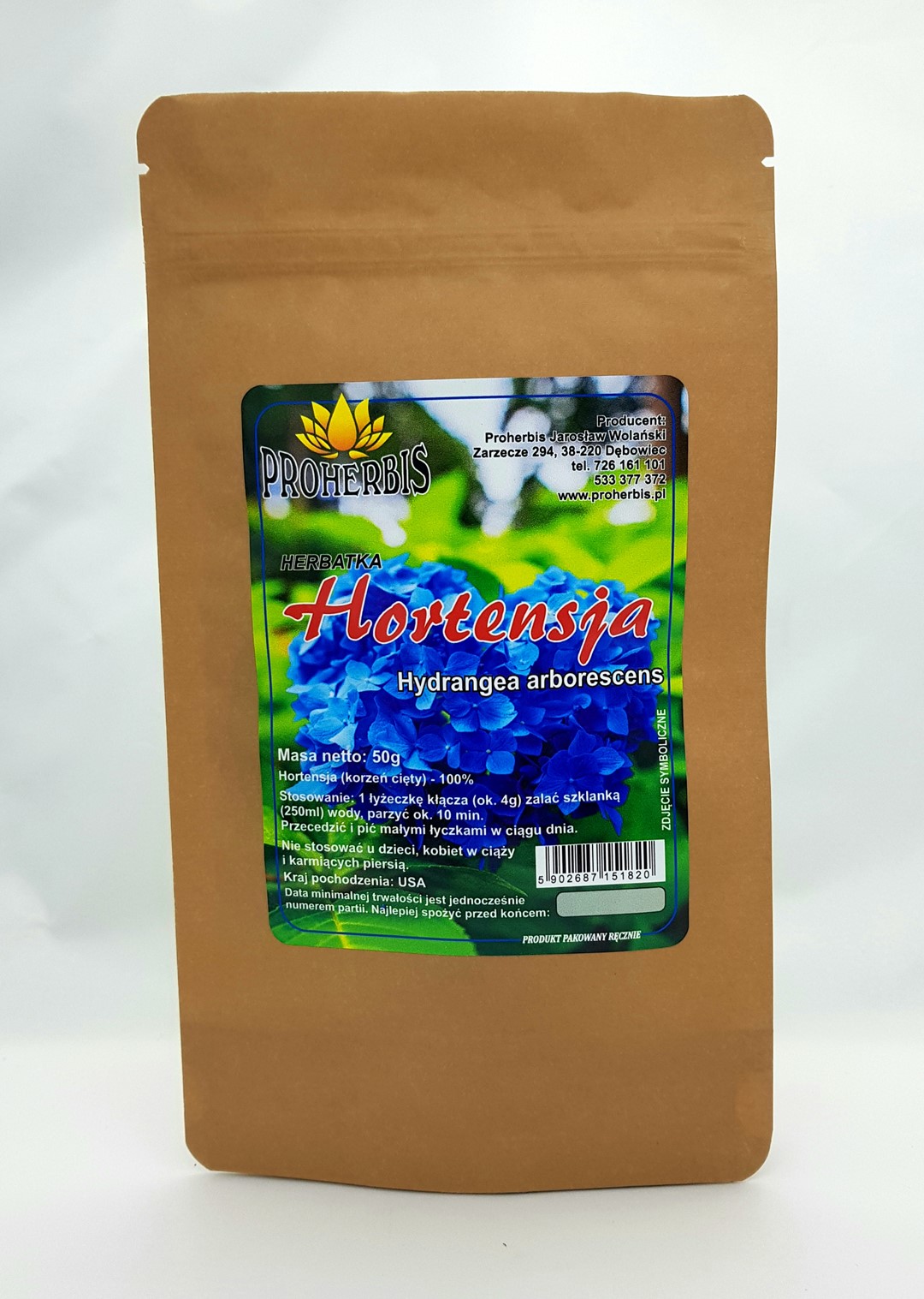 HORTENSJA korzeń 50g