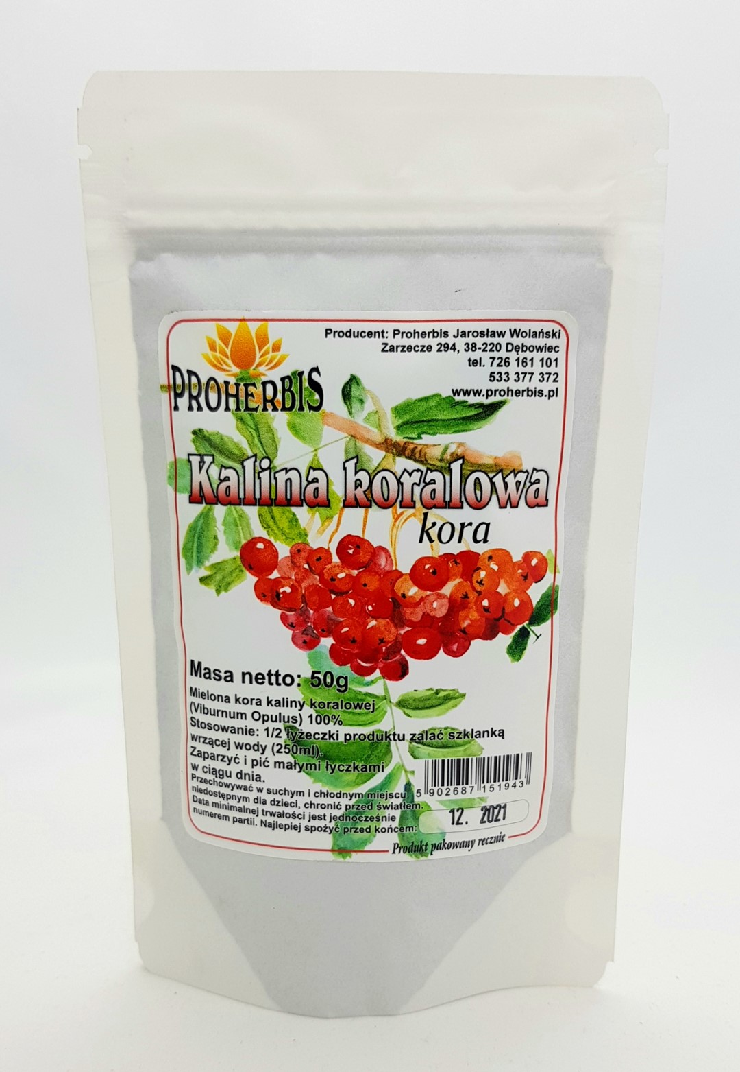 KORA KALINY KORALOWEJ 50g