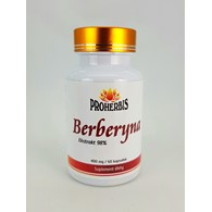 BERBERYNA HCL 98% 60 kapsułek