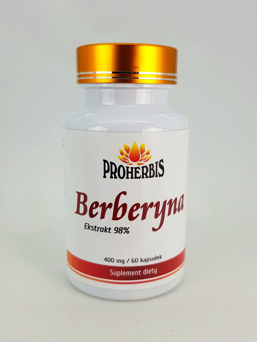 BERBERYNA HCL 98% 60 kapsułek