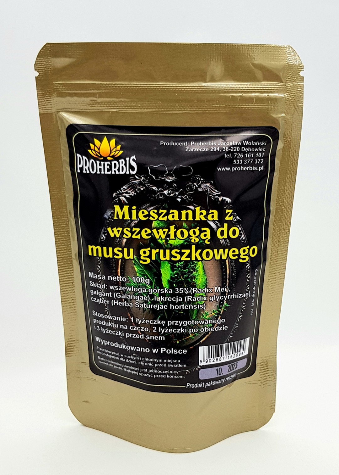 MIESZANKA Z WSZEWŁOGĄ do miodu gruszkowego 100g