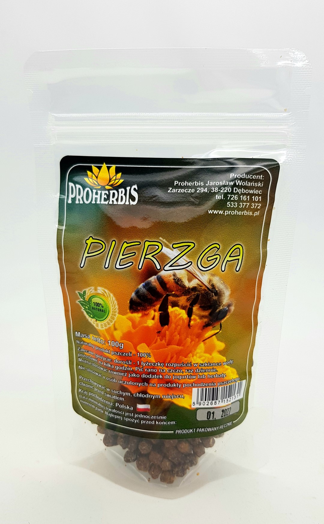 PIERZGA 100g