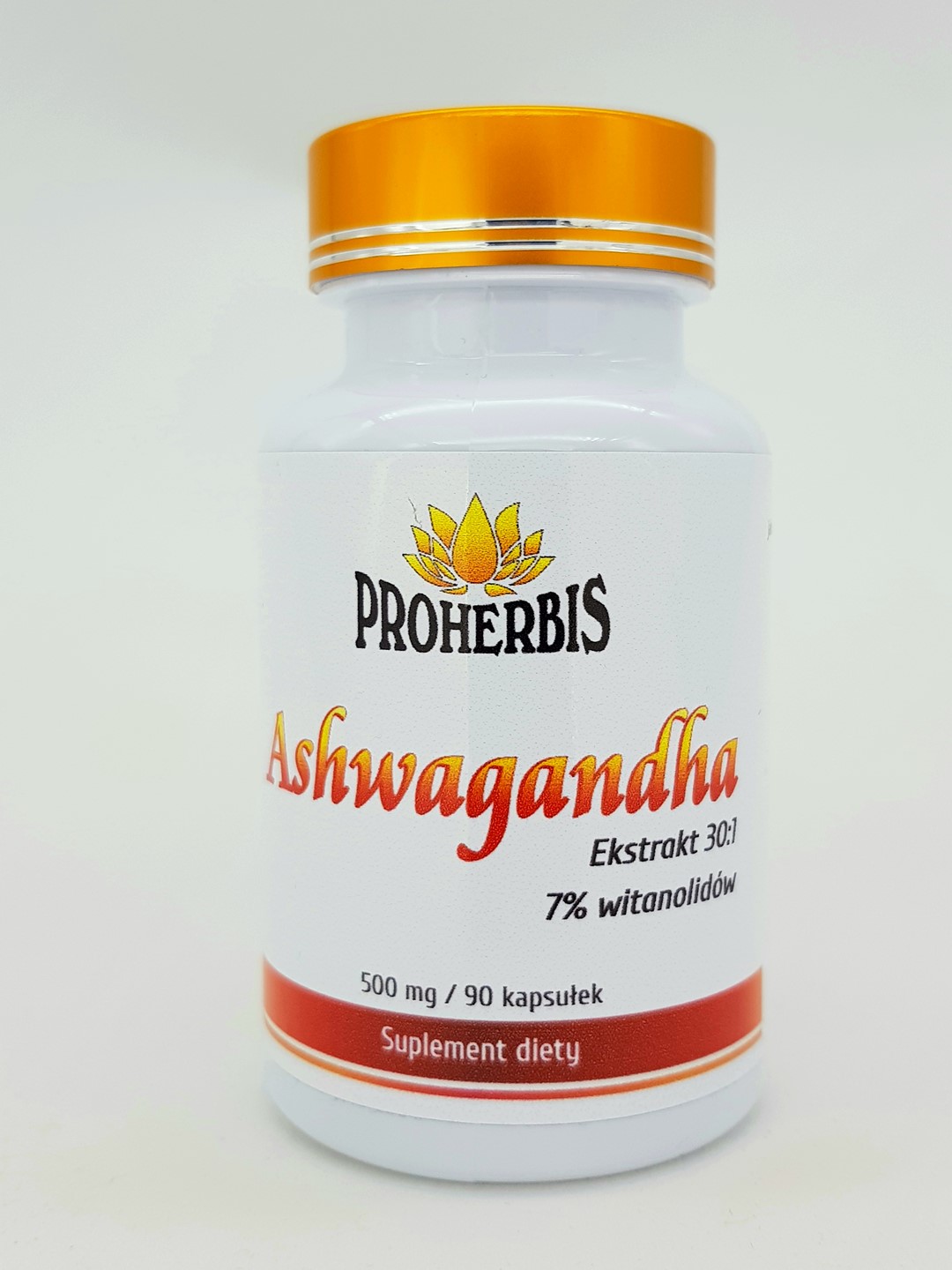 ASHWAGANDHA ekstrakt 30:1 90 kapsułek