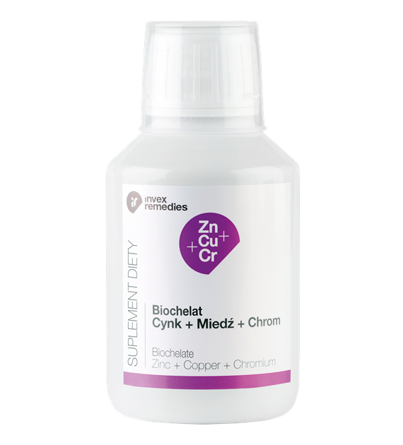 BIOCHELAT Zn-Mn-Cr (Cynk-Mangan-Chrom)   poj. 150 ml