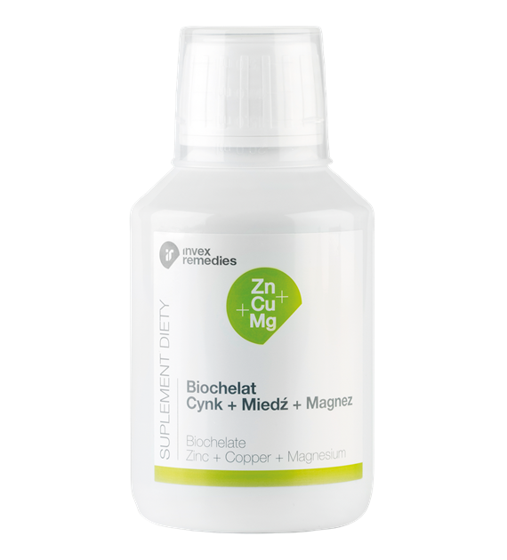 BIOCHELAT Zn-Mn-Mg (Cynk-Mangan-Magnez)     poj. 300 ml