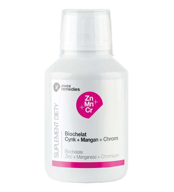 BIOCHELAT Zn-Cu-Cr(Cynk-Miedź-Chrom)    poj. 150 ml