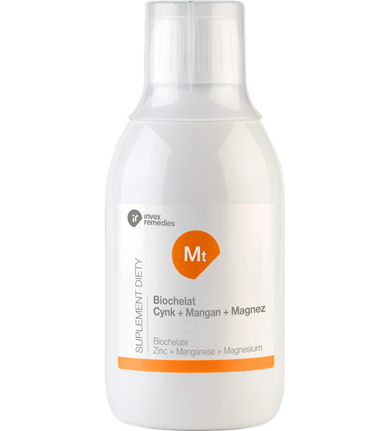 BIOCHELAT Zn-Cu-Mg(Cynk-Miedź-Magnez)  poj. 150 ml
