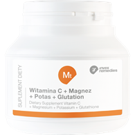 WITAMINA C + MAGNEZ + POTAS + GLUTATION   150 g