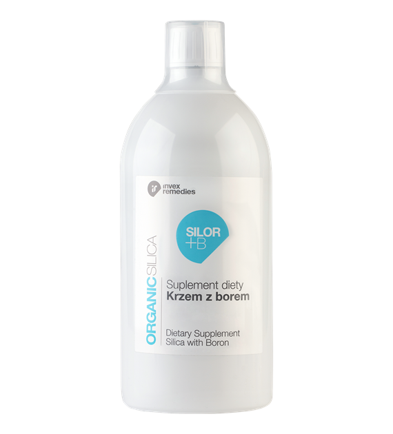 SILOR + B ORGANIC 1000 - suplement diety z krzemem i borem  poj. 1000 ml