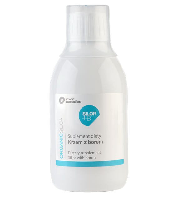 SILOR + B ORGANIC 1000 - suplement diety z krzemem i borem poj. 500 ml