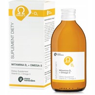 WITAMINA D 3 + OMEGA 3   poj. 300 mlWITAMINA D 3 + OMEGA 3   poj. 300 ml