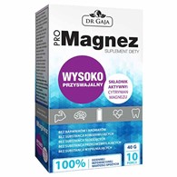 ProMAGNEZ, 10 saszetek, 40 g, Cytrynian Magnezu, 100% RWS, Propharma