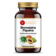BROMELAINA + PAPAINA - 90 kaps.