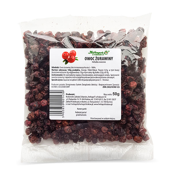 OWOC ŻURAWINY 50 g