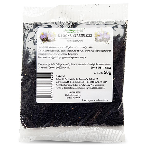 NASIONA CZARNUSZKI  50 g