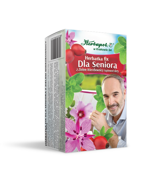 DLA SENIORA Z ZIELEM WIERZBOWNICY  50,0g (2,5gx20szt.)