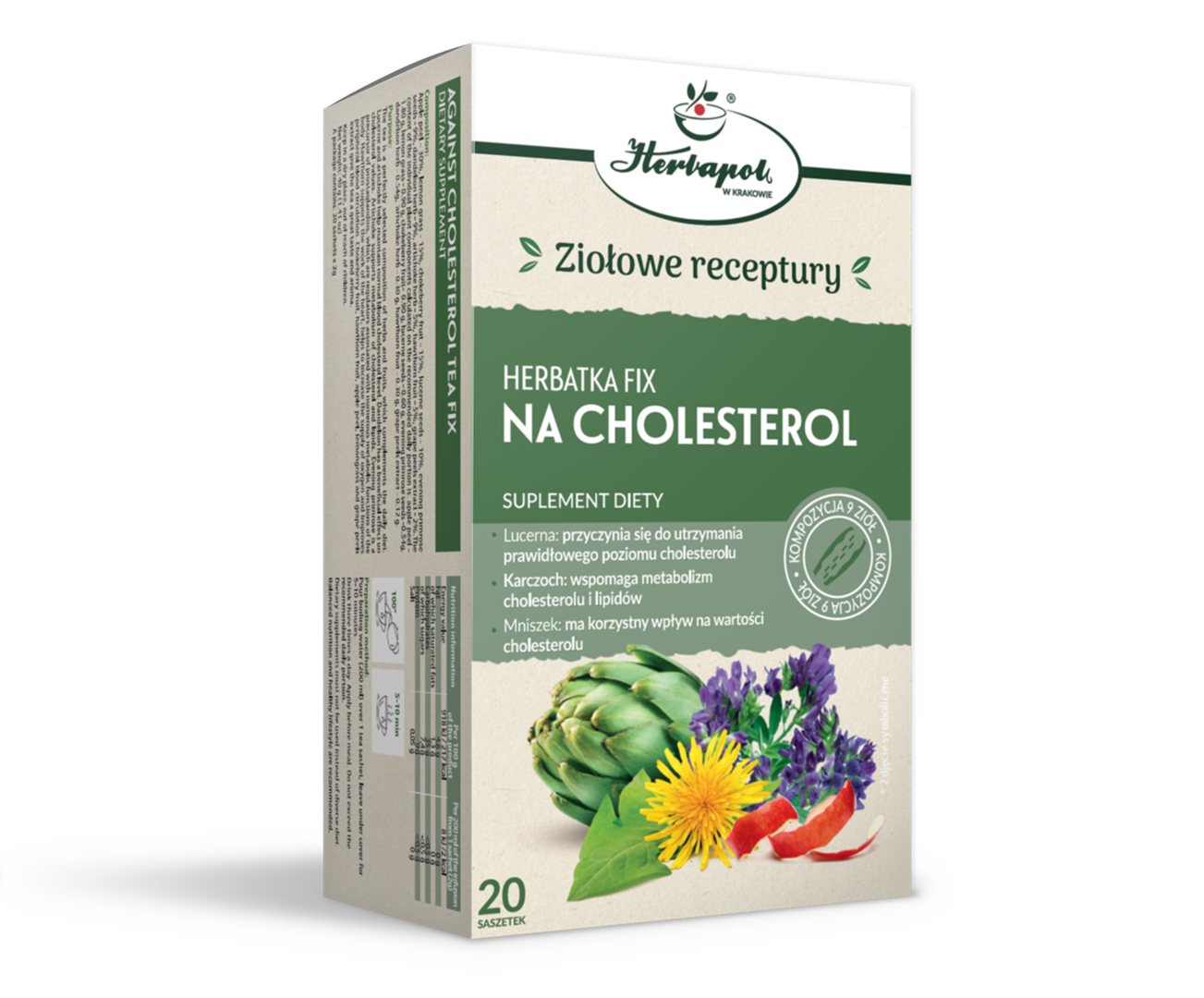 NA CHOLESTEROL 40,0 g (2,0gx20szt.)