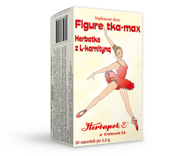 FIGURETKA MAX Z L-KARNITYNĄ   50,0 g (2,5gx20szt.)