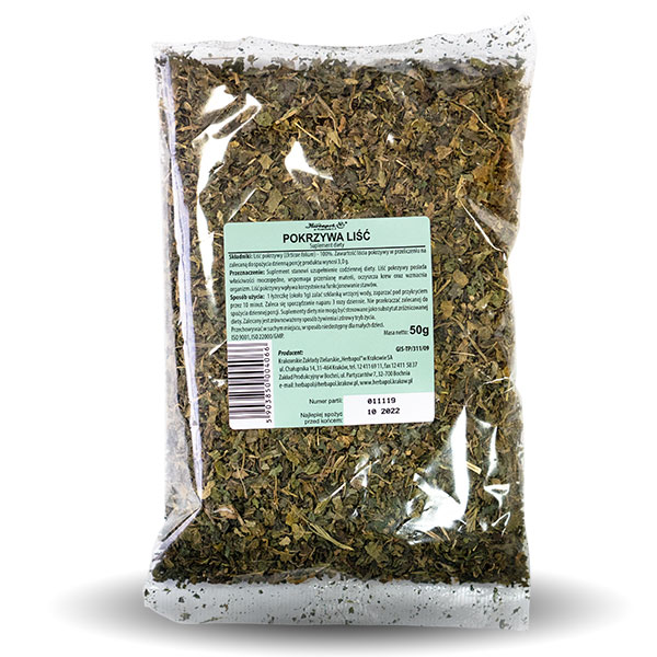 POKRZYWA LIŚĆ 50 g